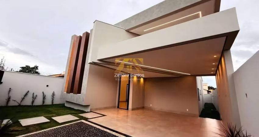 Casa alto padrão 4/4 com 3 suítes – 219 m² na 305 sul próxima a havan, palmas/to