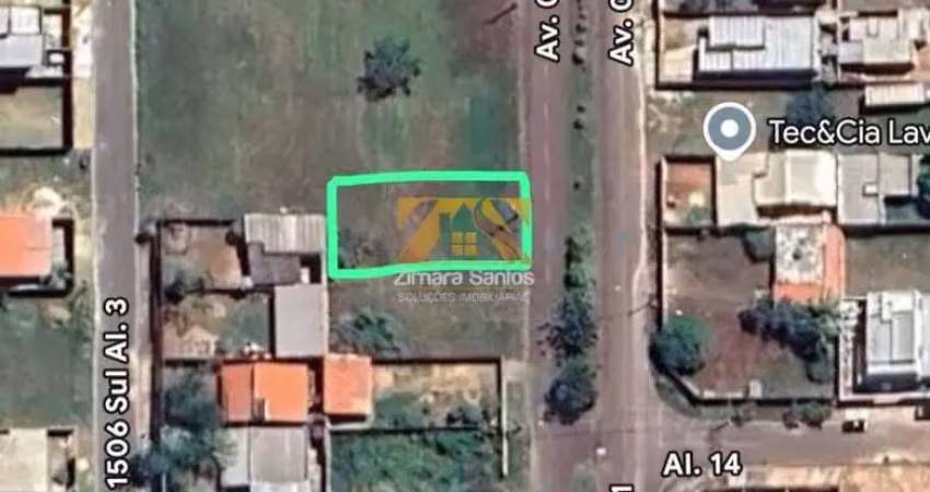 Lote 267,80 m² - 1506 sul (arse 152) - próximo ao assaí atacadista - palmas/to