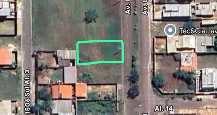 Lote 267,80 m² - 1506 sul (arse 152) - próximo ao assaí atacadista - palmas/to