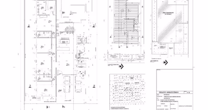 Casa com 3 suítes, 240 m² - condomínio caribe residence e resort - palmas/to