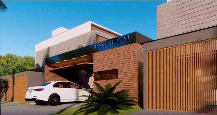 Sobrado alto padrão, com 3 suítes, 139 m² - orla 14 - residencial lake house -quadra nobre de palmas/to
