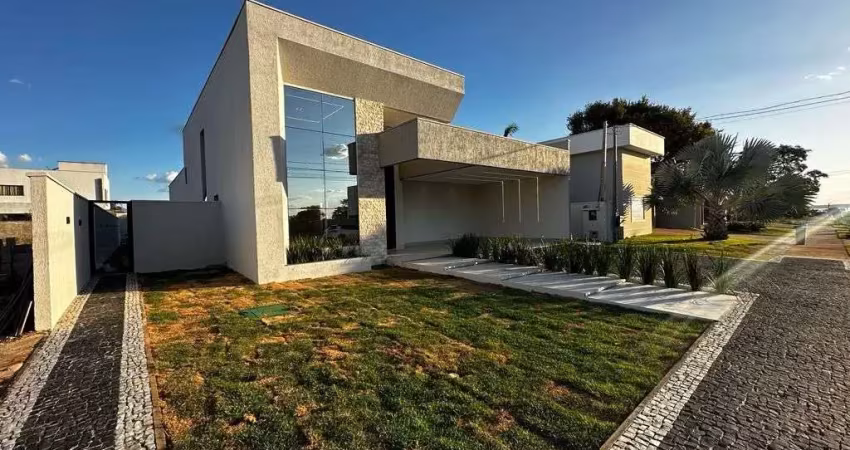 Casa alto padrão 4/4 com 3 suítes - 240 m²- porteira fechada - caribe residence e resort - palmas/to