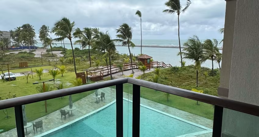 Apartamento com 56 m² 2 quartos sendo 1 suíte 2 vagas na Beira mar de Muro Alto (piscina naturais)