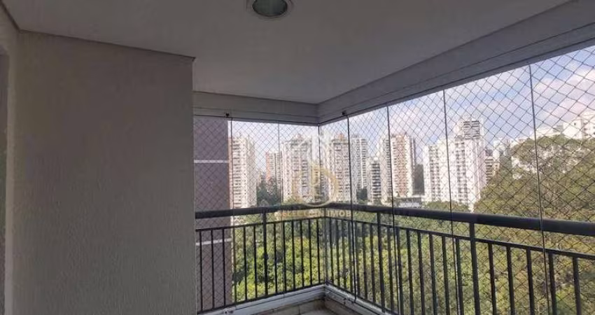 Apartamento com 3 dormitórios para alugar, 84 m² por R$ 5.240,00/mês - Vila Andrade - São Paulo/SP