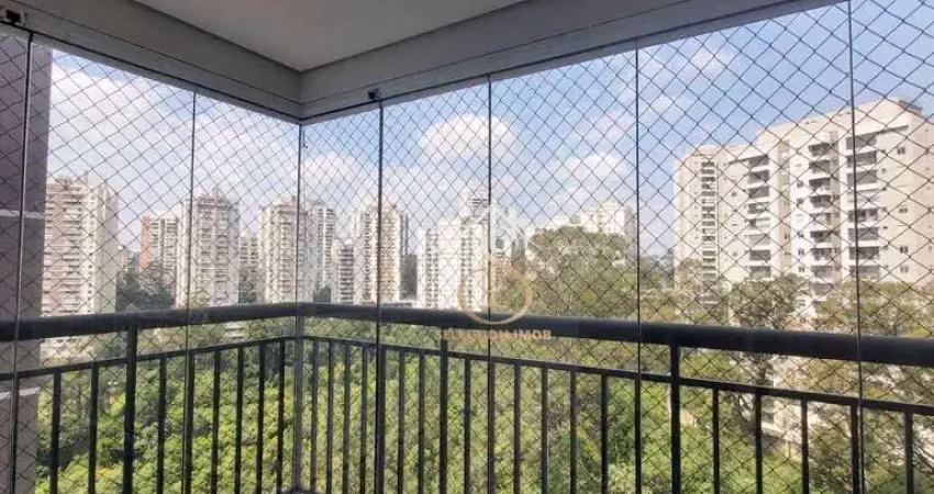 Apartamento com 3 dormitórios para alugar, 84 m² por r$ 4.970,00/mês - vila andrade - são paulo/sp