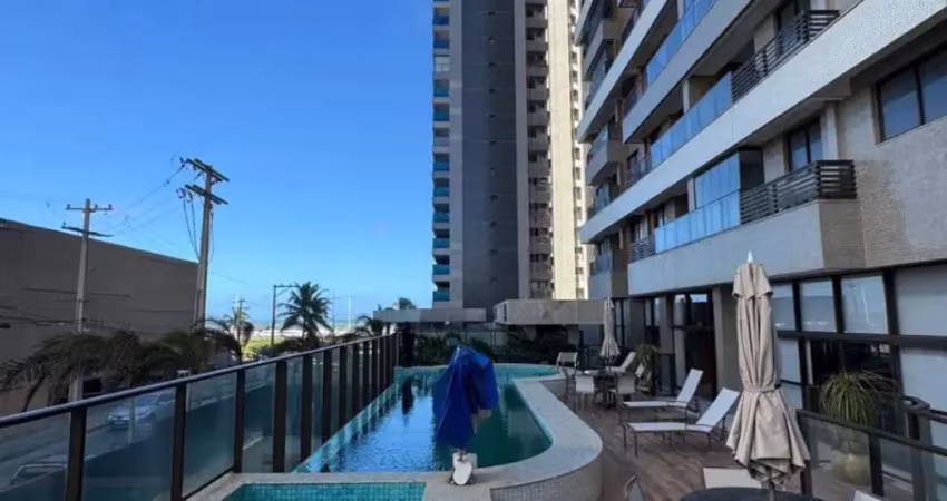 Alugo apartamento mobiliado de 42m²  em jaguaribe no 18º andar