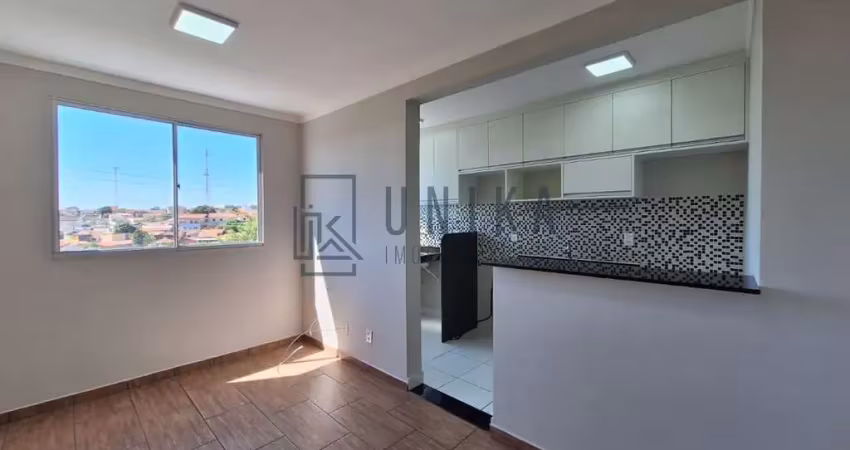 Apartamento à venda em campinas-sp, vila carminha: 2 quartos, 2 salas, 1 banheiro, 1 vaga, 49m²! venha conferir!