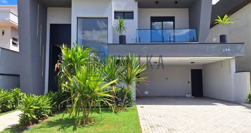 Casa de luxo em condomínio em Campinas-SP, 5 quartos, 5 suítes, 3 salas, 7 banheiros, 4 vagas de garagem, 340m².