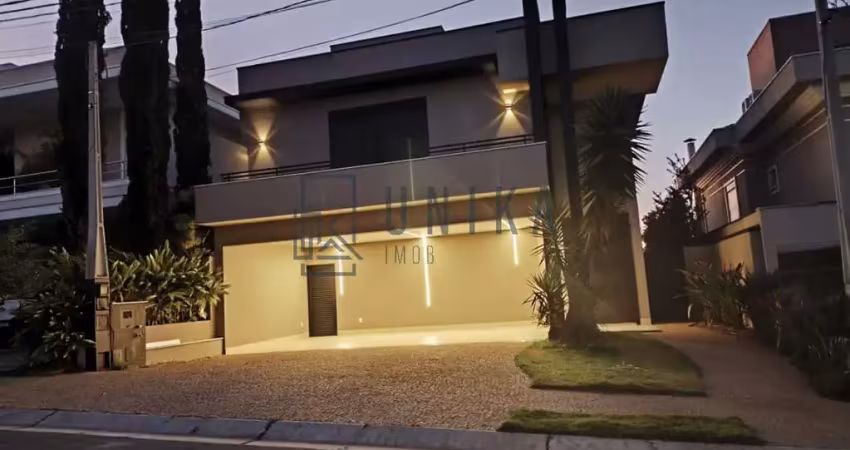 Casa de luxo no swiss park: 3 quartos, 3 suítes, 3 salas, 6 vagas de garagem e 280m² de área - campinas-sp