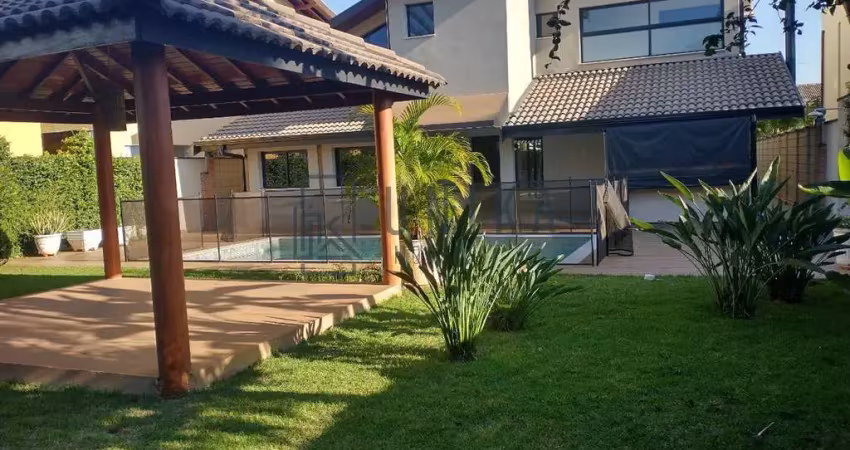 Espetacular casa de alto padrão em condomínio, 4 suítes, 3 salas, 5 banheiros, 4 vagas, 350m², campinas-sp, barão do café.