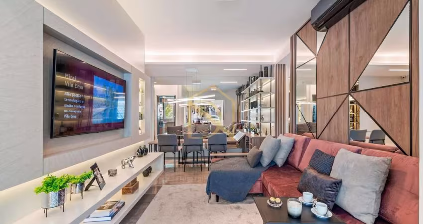 Apartamento 2 suítes -  87 m² - Mirai - Vila Ema