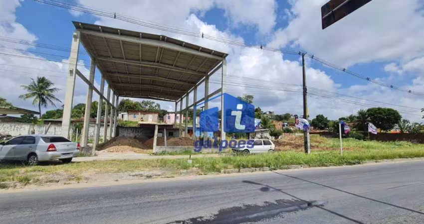 Galpão tipo loja com 350 m² às margens da pe-15 em paulista - pe