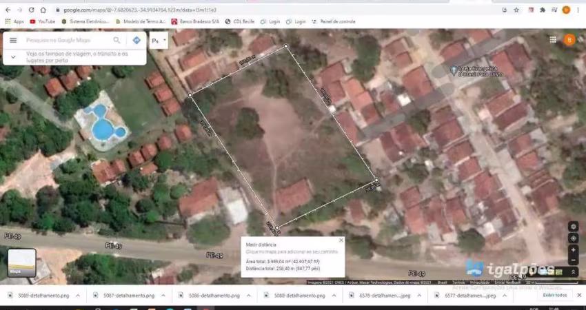 Terreno comercial à venda na PE-49, 2, Gambá, Goiana