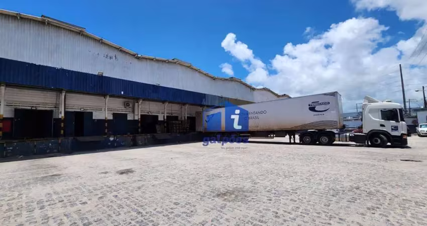 Galpão com 5.118 m² com 10 docas mais pátio com 1.120 m² em jaboatão dos guararapes - pe