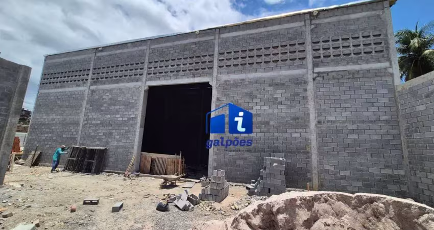 Galpão em construção com 500 m² à 20 metros da rodovia br 101 em igarassu - pe