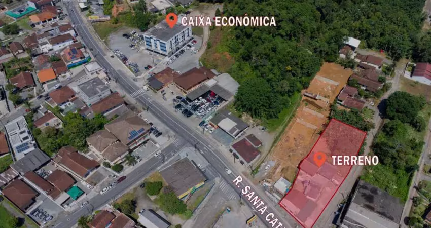 Terreno à venda na Rua Monsenhor Sebastião, 20, Floresta, Joinville
