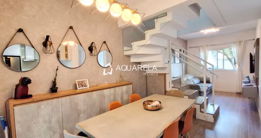 Lindo sobrado mobliado 3 qtos com suíte no santa cândida !