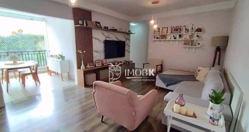 Todo Mobiliado e Sofisticado - Apartamento com 3 dorm sendo 1 suíte à venda, 83 m² por R$ 901.000 - Jundiaí/SP