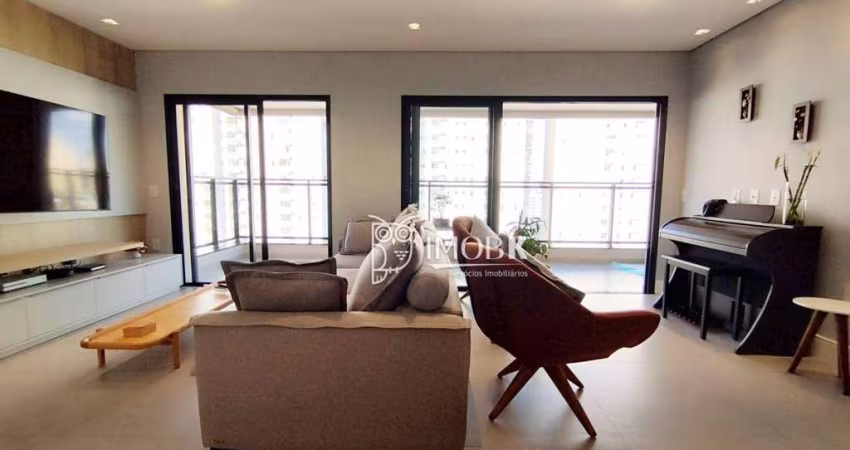 Apartamento 141 m², 3 suítes, sol da manhã, 3 vagas cobertas, à venda por R$ 2.120.000 - Terraço Vila Bela - Jundiaí/SP