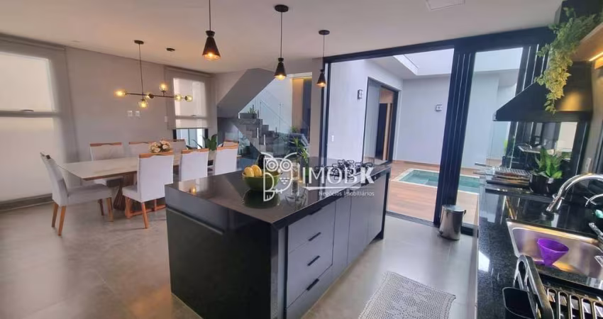 Lindíssima casa com 3 suítes à venda, 232 m² por R$ 2.190.000 - Loteamento Reserva Ermida - Jundiaí/SP