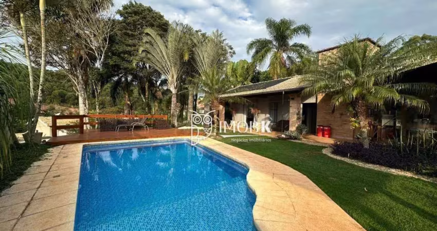 Oportunidade !!!! porteria fechada!!! casa com 04 suites à venda, 462 m² por r$ 2.700.000 - parque da fazenda - itatiba/sp