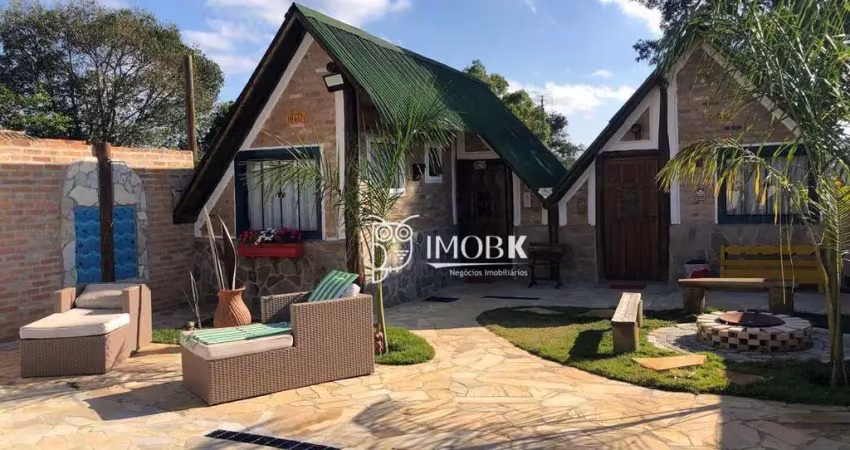 Chácara com 5 dormitórios à venda, 492 m² por r$ 750.000,00 - bela vista - jarinu/sp