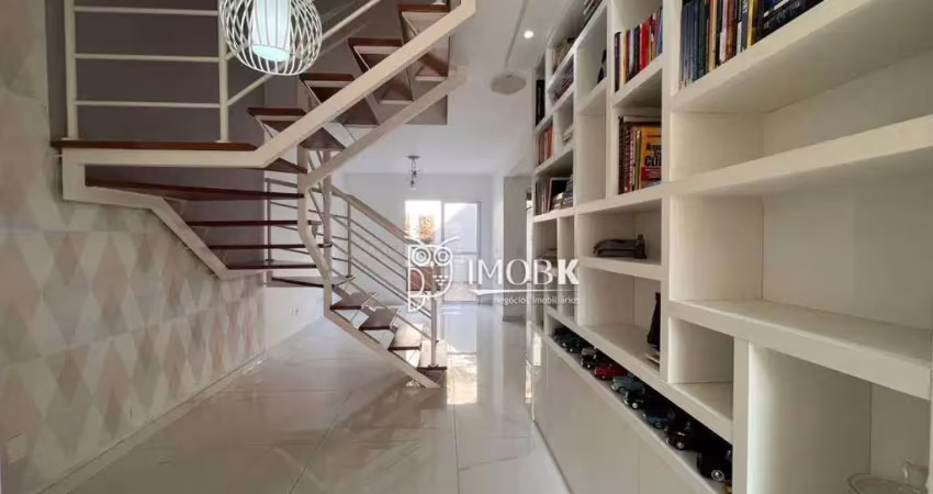 Sobrado em condomínio fechado com 3 dormitórios à venda, 130 m² por r$ 1.250.000 - engordadouro - jundiaí/sp