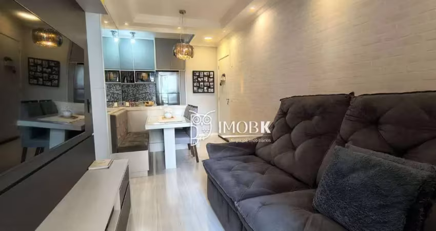Apartamento com 2 dormitórios à venda, 52 m² por r$ 445.200,00 - vila hortolândia - jundiaí/sp