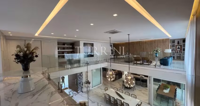 Sobrado luxuoso a venda no condomínio residencial lago sul em bauru -sp.