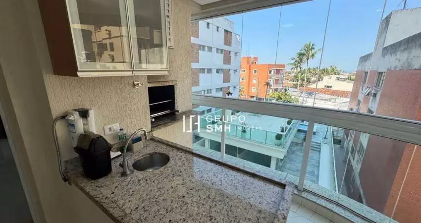 Apartamento com 3 dormitórios à venda, 119 m² por r$ 860.000,00 - enseada - guarujá/sp