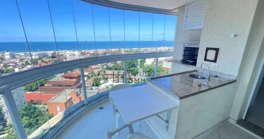 Apartamento com 3 dormitórios à venda, 125 m² por r$ 1.100.000,00 - enseada - guarujá/sp