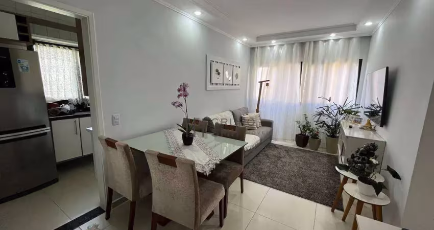 Apartamento com 2 dormitórios à venda, 75 m² por r$ 410.000,00 - jardim las palmas - guarujá/sp