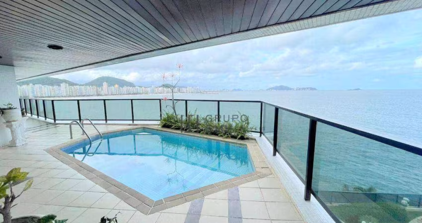 Apartamento com 4 dormitórios à venda, 400 m² por R$ 3.500.000,00 - Jardim Astúrias - Guarujá/SP