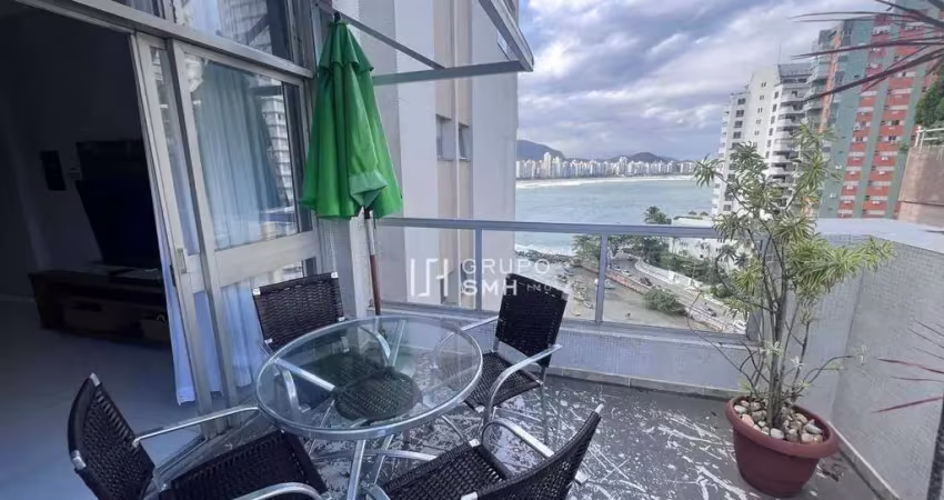 Apartamento com 3 dormitórios à venda, 110 m² por r$ 1.200.000 - astrias frente mar - guarujá/sp