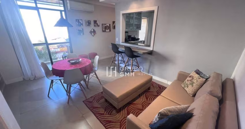 Apartamento com 2 dormitórios para alugar, 65 m² por R$ 3.500,00/mês - Enseada - Guarujá/SP