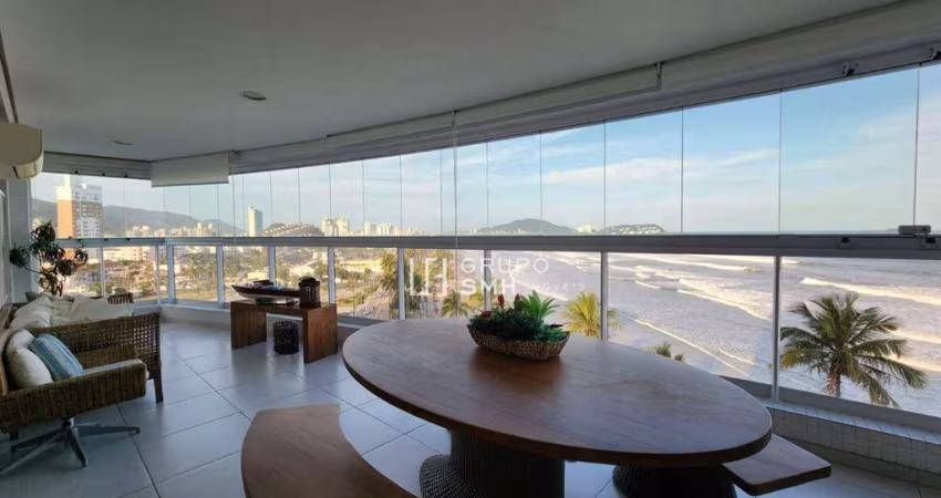 Apartamento com 5 dormitórios à venda, 206 m² por R$ 3.200.000,00 - Enseada Frente Mar - Guarujá/SP