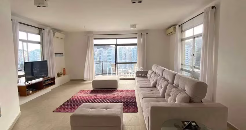 Apartamento pé na areia com 3 suítes à venda, 186 m² por r$ 1.200.000 - morro do maluf - praia das pitangueiras - guarujá/sp
