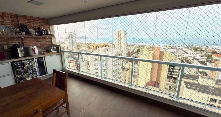 Apartamento com 3 dormitórios à venda, 103 m² por R$ 1.200.000,00 - Praia da Enseada – Aquário - Guarujá/SP