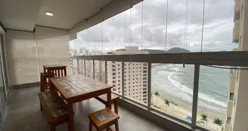 Apartamento com 3 dormitórios à venda, 145 m² por r$ 2.235.000,00 - praia das asturias frente mar - guarujá/sp