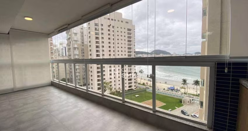 Apartamento com 3 dormitórios e Vista Mar à venda, 145 m² por R$ 1.600.000 - Praia das Astúrias - Guarujá/SP