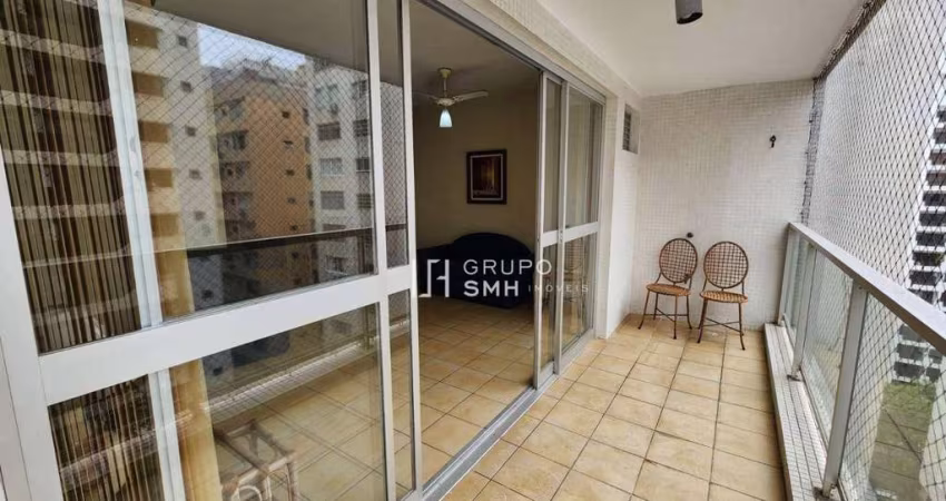 Apartamento, 110 m² - venda por R$ 560.000,00 ou aluguel por R$ 4.400,00/mês - Barra Funda - Guarujá/SP