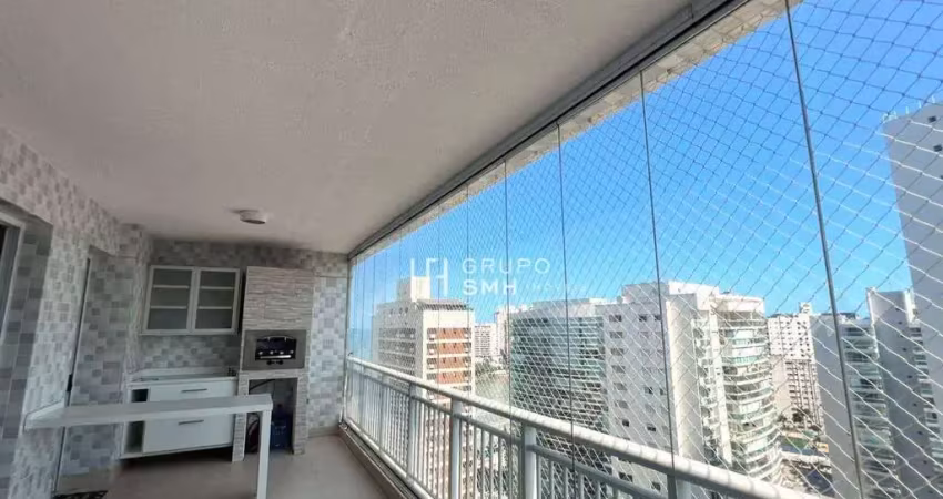 Apartamento com 3 dormitórios à venda, 118 m² por r$ 1.100.000 - astúrias - guarujá/sp