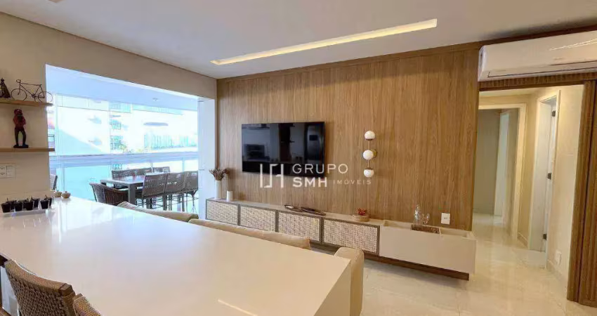 Apartamento com 2 dormitórios à venda, 90 m² por r$ 1.700.000,00 - astúrias - guarujá/sp