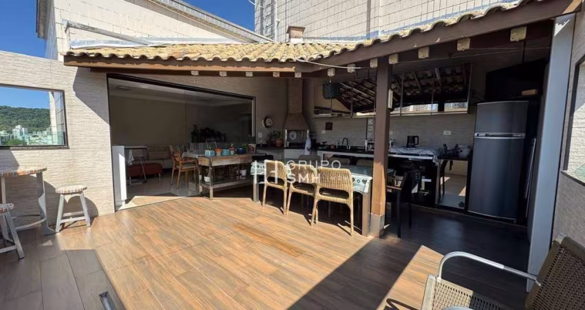 Cobertura com 3 dormitórios à venda, 135 m² por R$ 800.000,00 - Astúrias - Guarujá/SP