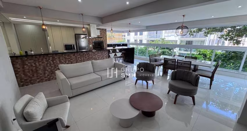 Apartamento com 3 dormitórios à venda, 130 m² por R$ 1.369.000 - Enseada - Guarujá/SP