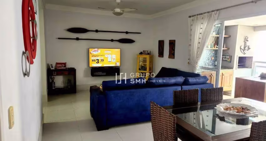 Apartamento com 4 dormitórios à venda, 140 m² por r$ 1.190.000,00 - astúrias - guarujá/sp