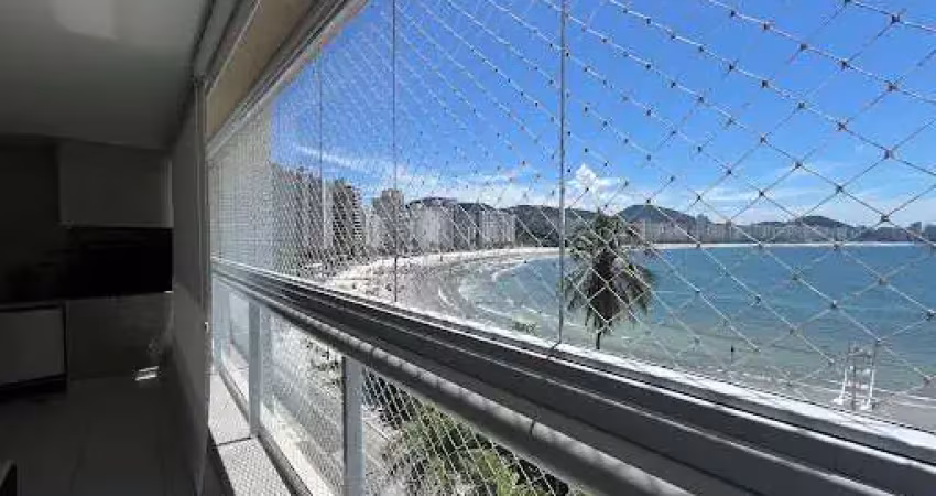 Apartamento com 3 dormitórios à venda, 125 m² por r$ 1.700.000,00 - astúrias frente mar - guarujá/sp