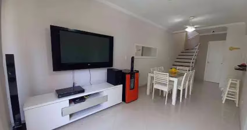 Apartamento duplex com 3 dormitórios à venda, 90 m² por r$ 424.000,00 - enseada - guarujá/sp