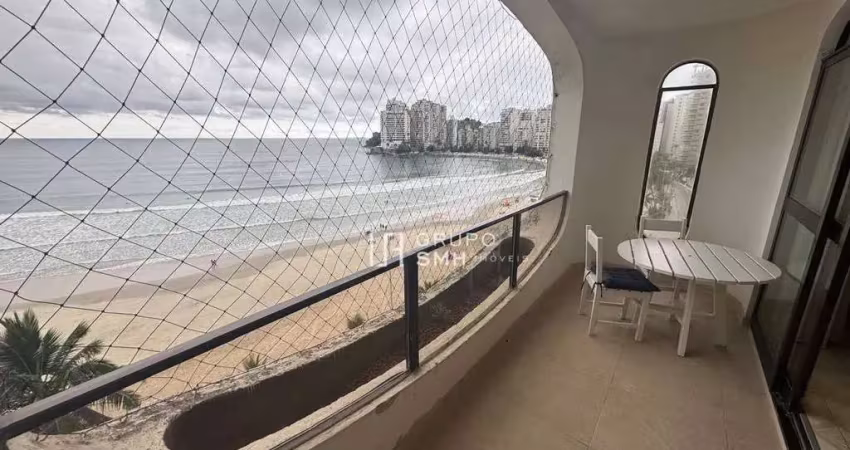 Apartamento com 4 dormitórios à venda, 190 m² por r$ 1.280.000 - astúrias frente mar - guarujá/sp