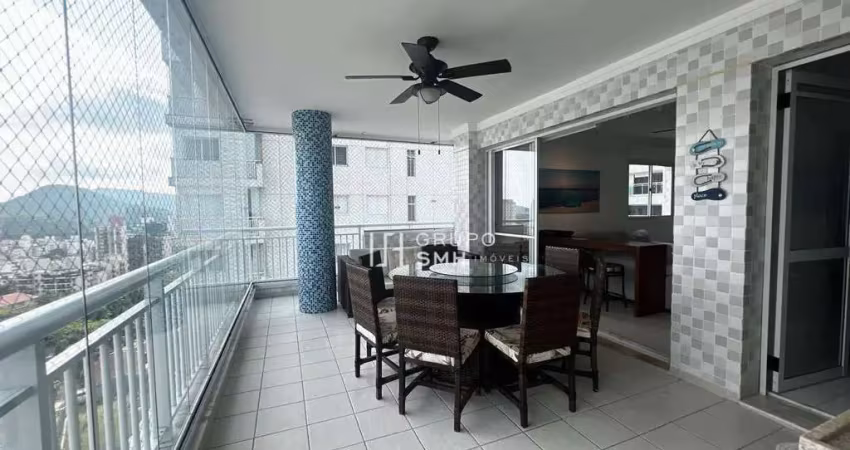 Apartamento com 3 dormitórios à venda, 120 m² por r$ 1.200.000,00 - astúrias - guarujá/sp